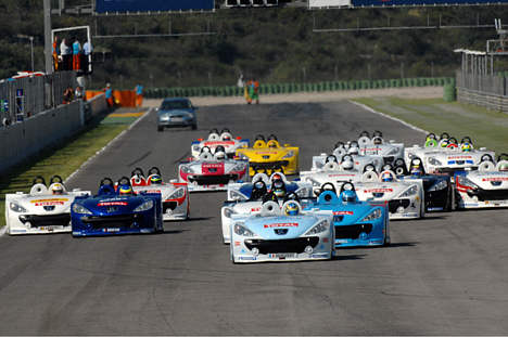 Starten på race 2.
(Foto: Peugeot Media)